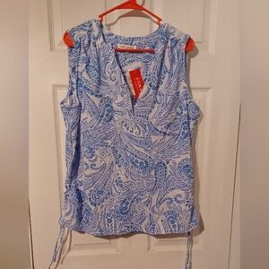 Emily Daniels Sleeveless Top with Spandex